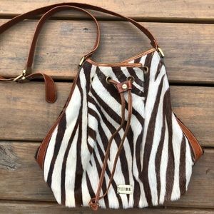 GIANFRANCO FERRE vintage drawstring handbag